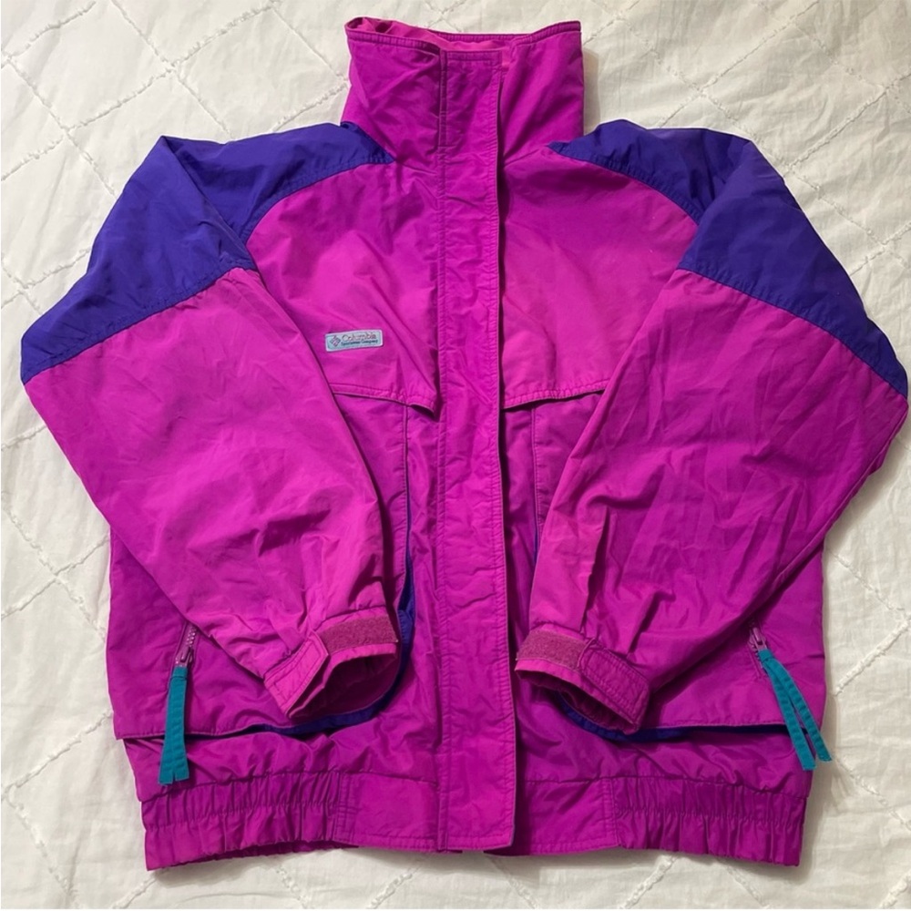 Pink Columbia Coat Vtg